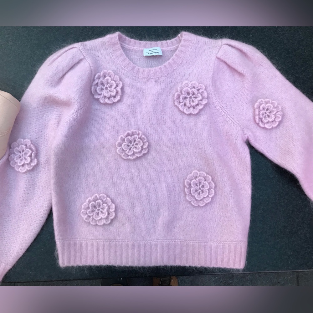 “& Other Stories” Flower Wool Sweater